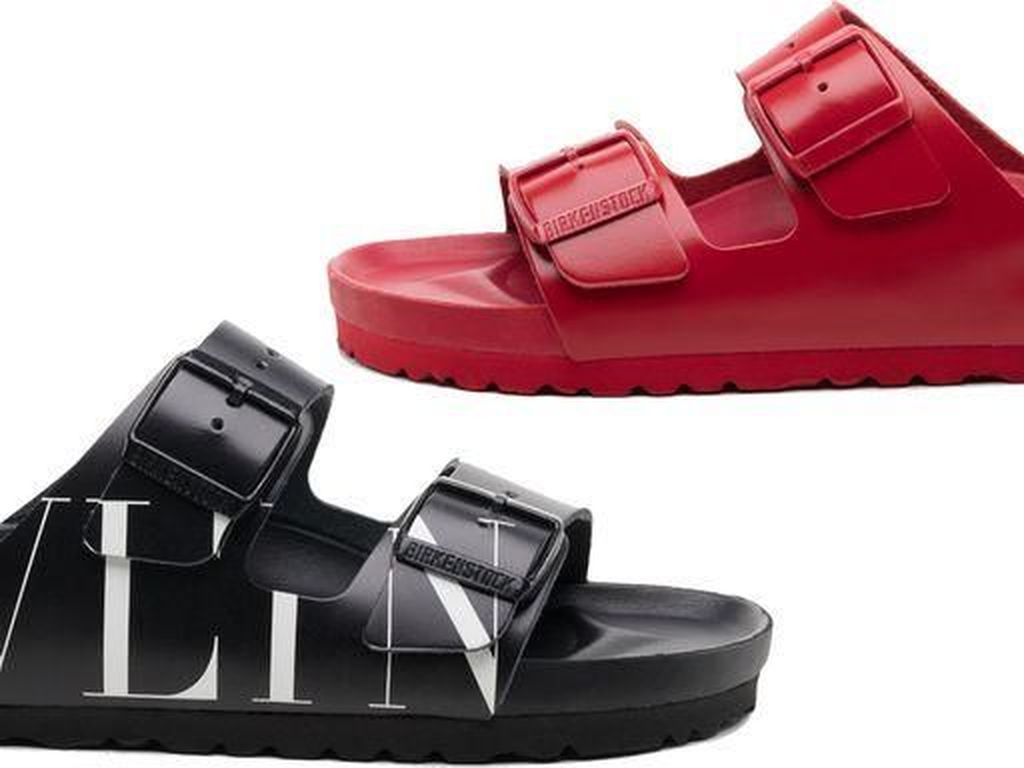 Valentino Kolaborasi dengan Birkenstock, Rilis Sandal Rp 7 Juta Valentino Kolaborasi dengan Birkenstock, Rilis Sandal Rp 7 Juta