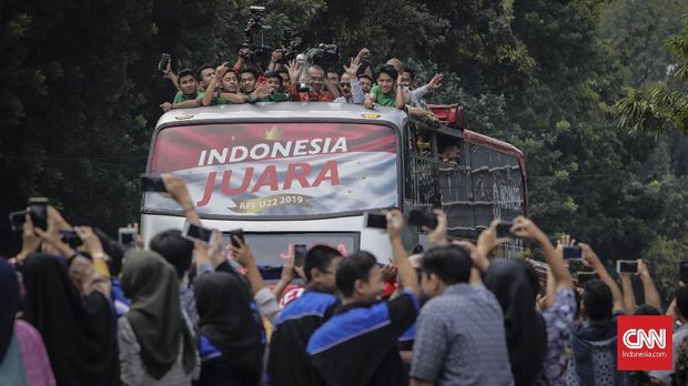 Euforia gelar juara Timnas Indonesia U-22 masih terasa.