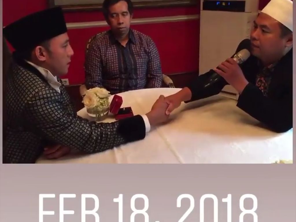 Buktikan Menikah dengan Dipo, Nikita Mirzani Posting Video Akad Buktikan Menikah dengan Dipo, Nikita Mirzani Posting Video Akad