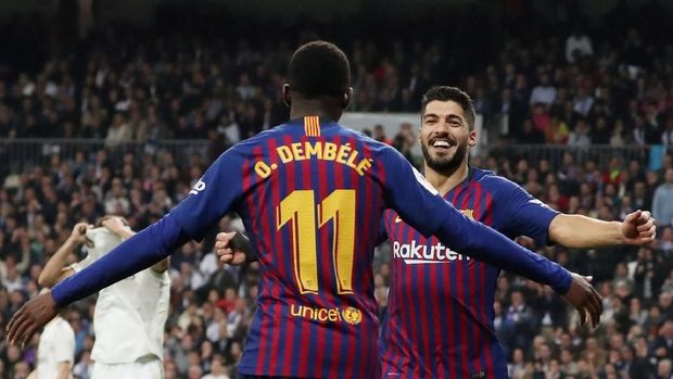 Ousmane Dembele jadi pahlawan di saat paling dibutuhkan