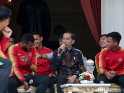 Permintaan Pemain Timnas U-22 ke Jokowi: Naik Pangkat Hingga Perbaiki Jalan