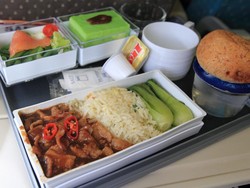 Hii..! Pria Ini Temukan Potongan Gigi Dalam Makanannya  di Pesawat