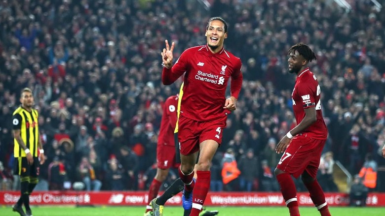 Hasil Liga Inggris: Liverpool Habisi Watford 5-0 di Anfield