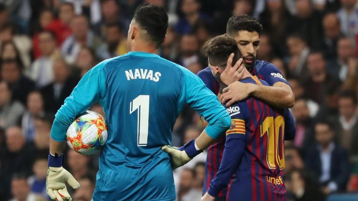 Barcelona maju ke final Copa del Rey untuk keenam beruntun. (Foto: Susana Vera / Reuters)