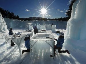 Yuk, Lihat Kastil Es Terbesar di Amerika