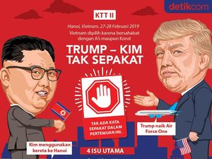 Walau Tak Sejalan, Trump Yakin Kim Tak Uji Coba Nuklir
