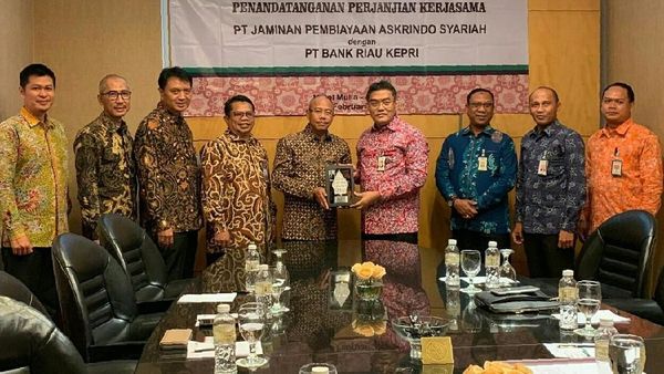 Askrindo Syariah Gandeng Bank Riau Kepri