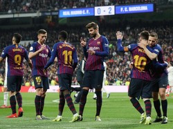 Sekali Lagi Menang di Santiago Bernabeu, Barcelona Bakal Ukir Sejarah