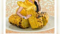 Netizen Edit Gaun Syahrini yang Disamakan dengan Warna Makanan