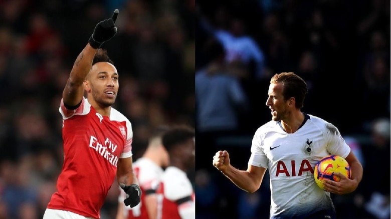 Adu Tajam Kane vs Aubameyang di Wembley, Siapa Bakal Lebih Menentukan?