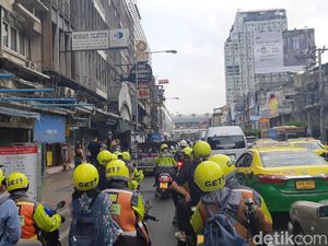 Menjajal Layanan Go-Jek Thailand Keliling Kota Bangkok