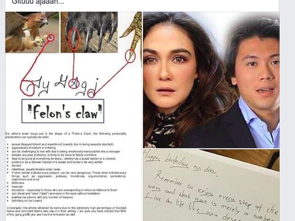Viral! Grafolog Komentari Tulisan Tangan Reino Barack: Luna Maya Beruntung Viral! Grafolog Komentari Tulisan Tangan Reino Barack: Luna Maya Beruntung
