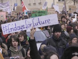 Ribuan Siswa di Hamburg Gelar Unjuk Rasa Untuk Perlindungan Iklim