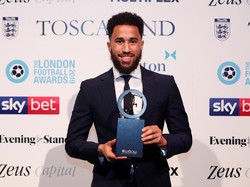 Penghargaan gol terbaik direbut oleh Andros Townsend, yang memperkuat Crystal Palace. Gol spektakuler Townsend ke gawang Manchester City di Stadion Etihad memenangkan hati para panelis. Ini adalah kategori baru di penghargaan ini. Foto: Reuters