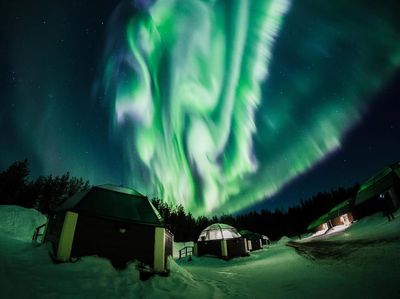 Indahnya Aurora Borealis di Finlandia yang Memukau Mata