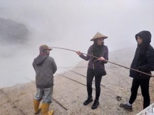 Mau Mancing Telur di Lubang Kawah, Ini Tempatnya!