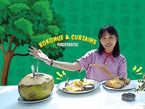 Kokonut & Curtains, Kafe Instagramable Jakarta Rasa Bali