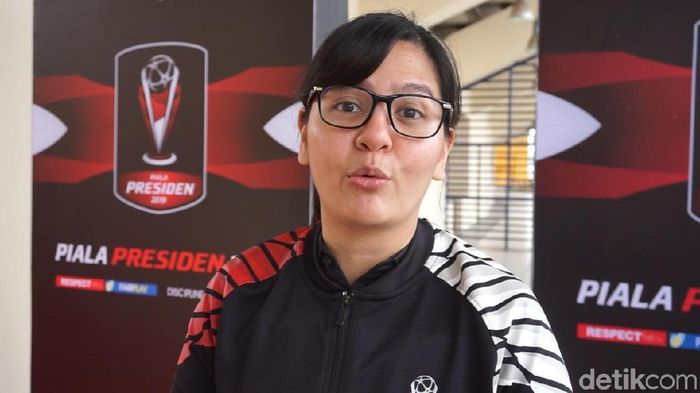 Ratu Tisha Destria, sekjen PSSI (Mochamad Solehudin/detikSport) Ratu Tisha Destria, sekjen PSSI (Mochamad Solehudin/detikSport)