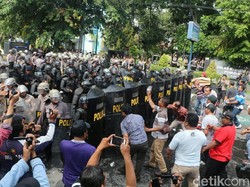 Pemilu 2019 Semakin Dekat, Simulasi Pengamanan di Kota Kediri Dihelat