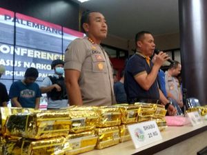 2 Bandar Jaringan Letto Ditangkap Saat Bawa 40 Kg Sabu dan 12 Kg Ekstasi di Sumsel