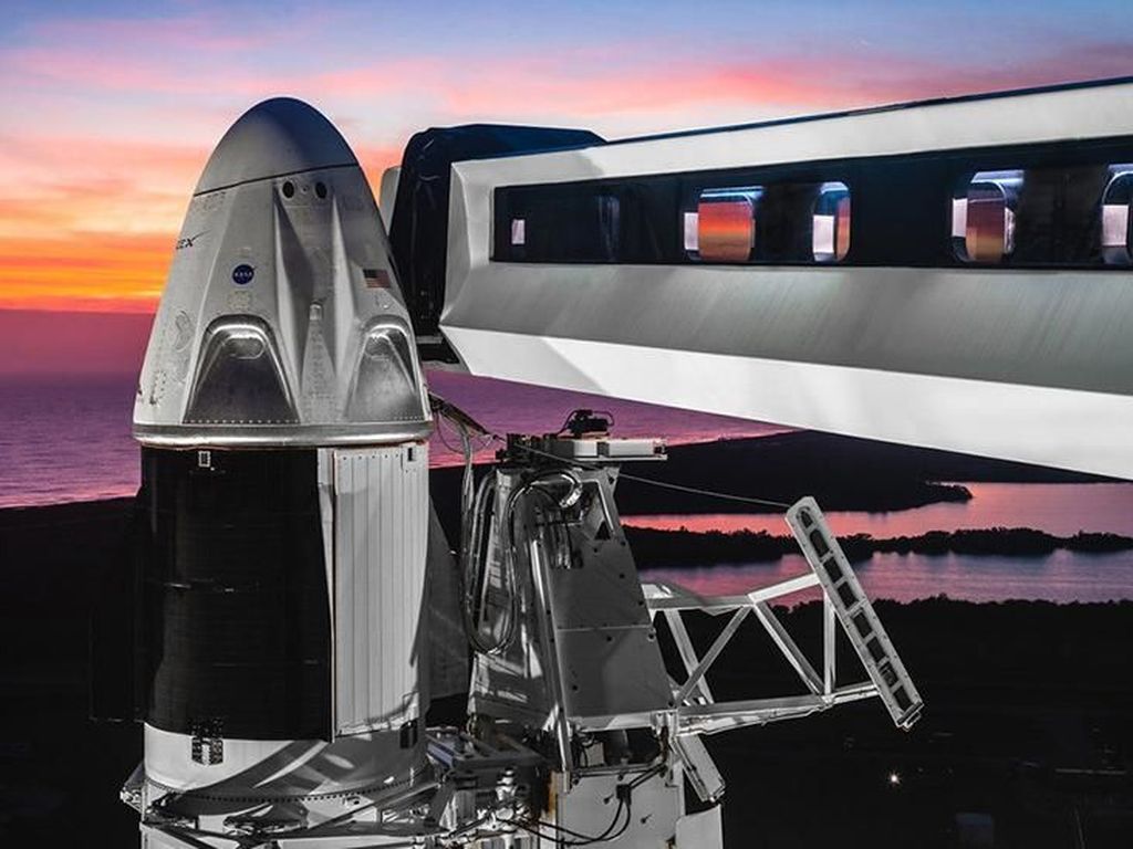 Mengenal Naga SpaceX yang Ditumpangi Astronaut ke Antariksa