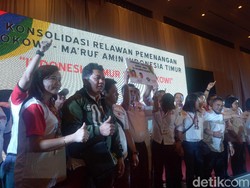 Konsolidasi Relawan Jokowi-Maruf, 1.200 Posko Didirikan di Sulsel