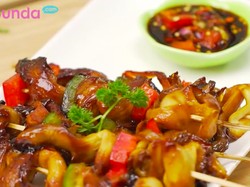 Resep Sate Jamur Bumbu Kecap, Pedas Manisnya Nampol di Lidah