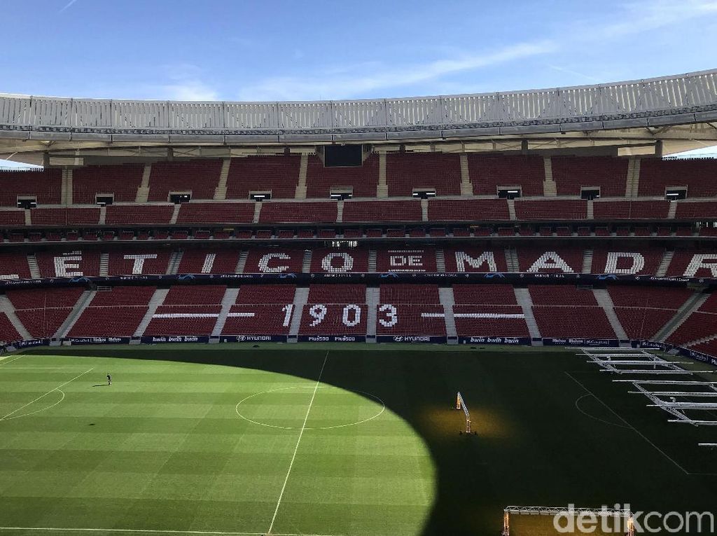 Mengunjungi Wanda Metropolitano, Markas Baru Atletico Madrid Mengunjungi Wanda Metropolitano, Markas Baru Atletico Madrid