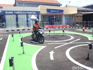 Ujian Praktik SIM Sensor Ultrasonik di Sidoarjo Kini Lebih Sempurna