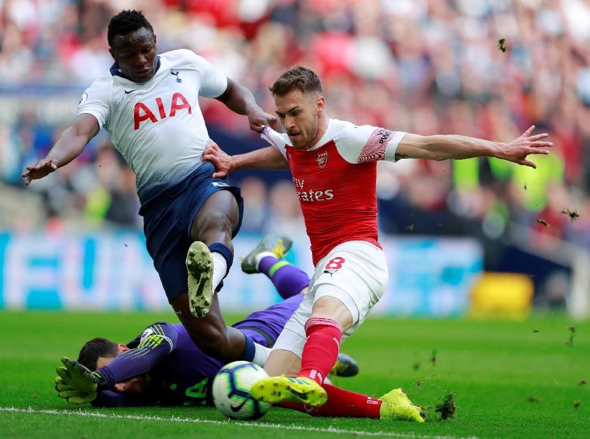 Tottenham Hotspur tertinggal 0-1 dari Arsenal di babak pertama. (Foto: Andrew Couldridge/ Action Images via Reuters)