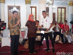 Pemain Timnas U-22 Asal Jatim Diguyur Bonus Rp 25 Juta