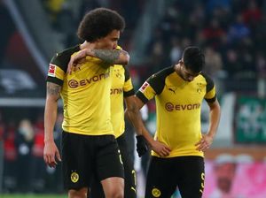 Hasil Liga Jerman: Dortmund Tumbang di Kandang Augsburg