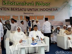 Hadiri Silaturahmi Santri di Serang, Maruf Ajak Warga Bela NKRI