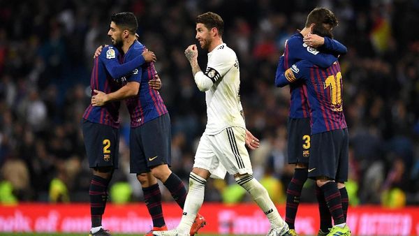 Madrid Kalah dari Barca di Bernabeu