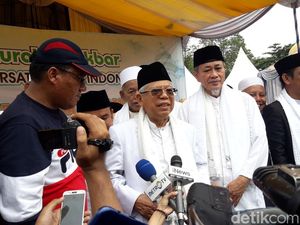 Maruf Amin soal Pidato AHY: Kita Anggap PD Netral