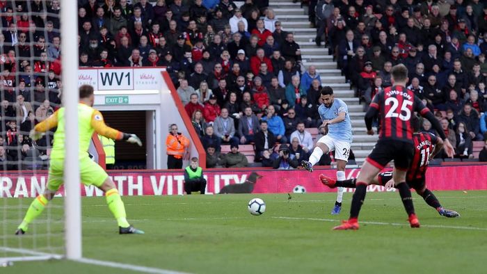 Manchester City menang tipis 1-0 atas Bournemouth. (Foto: Richard Heathcote/Getty Images) Manchester City menang tipis 1-0 atas Bournemouth. (Foto: Richard Heathcote/Getty Images)