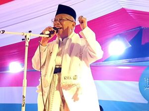 Maruf Amin Diminta Lepas Jaket Ulama Saat Debat Ketiga Maruf Amin Diminta Lepas Jaket Ulama Saat Debat Ketiga