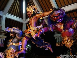 Keren! Ogoh-ogoh di Bali Bergerak dengan Perintah Suara