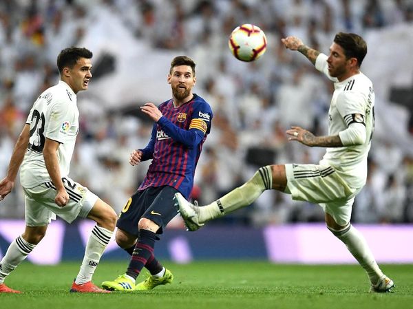 Ramos-Messi di El Clasico: Salaman, Benturan, Adu Mulut