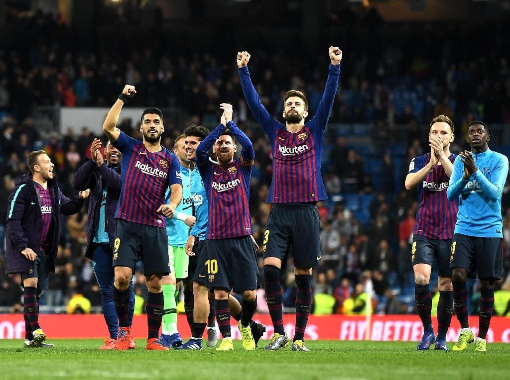 Setelah 87 Tahun, Barcelona Kembali Unggul Head to Head atas Madrid Setelah 87 Tahun, Barcelona Kembali Unggul Head to Head atas Madrid