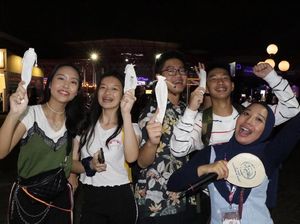 Kurangi Sampah Plastik, KLHK Bagi-bagi Sedotan Stainless di JJF 2019