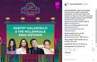 Foto Instagram Harvey Malaihollo