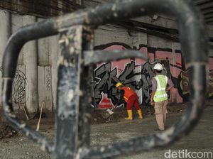 Imbas Perbaikan Jalan dan Pedestrian, Underpass Kendal Ditutup