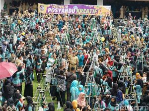 Ribuan Balita dan Kader Ramaikan Festival Posyandu di Banyuwangi