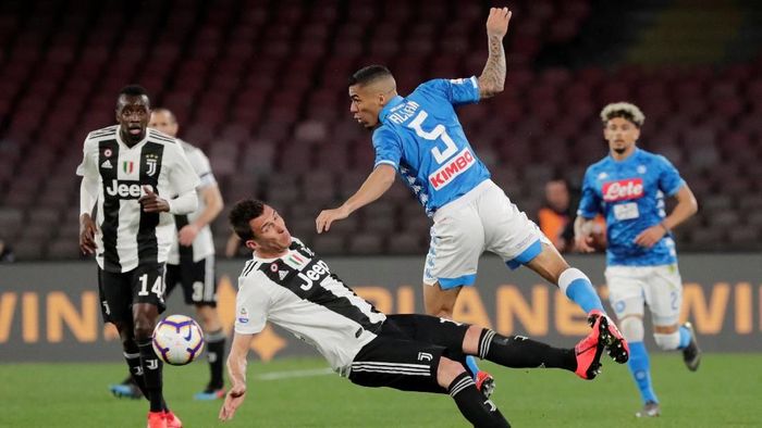 JUDI ONLINE Juventus vs Napoli di pekan kedua Serie A 2019/2020 (Reuters)