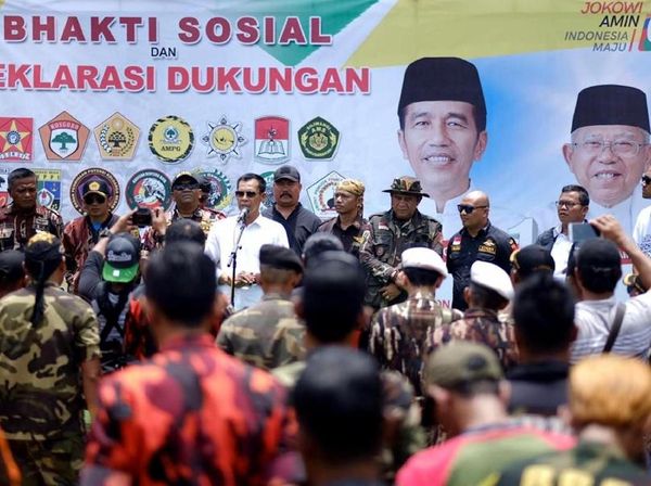 Baksos dan Deklarasi Ormas di Kabupaten Bogor