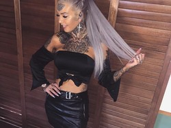 Ingin Jadi Manusia Naga, Wanita Ini Lakukan Perubahan Ekstrem Rp 150 Juta