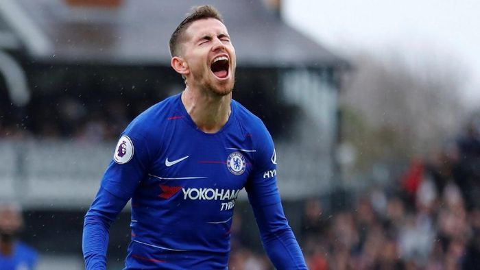 Pemain Chelsea, Jorginho. (Foto: Eddie Keogh/Reuters) Pemain Chelsea, Jorginho. (Foto: Eddie Keogh/Reuters)