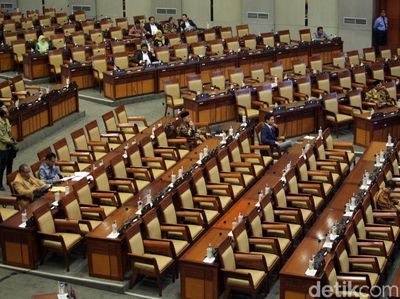 Sidang Paripurna DPR Kembali Kosong