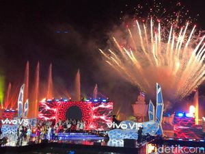 Potret Kemegahan Kelahiran Vivo V15 di Indonesia